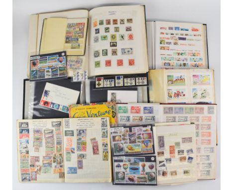 A large GB Commonwealth and world stamp collection in various albums and stockbooks