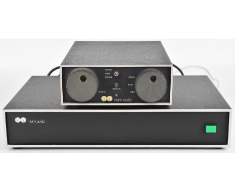 Naim Audio power amplifier together with a NAC 42 pre-amp with phono, tuner and tape selections