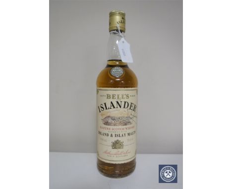 A 75cl bottle of Bells Islander Mature Scotch Whisky, blended with Island and Islay Malts