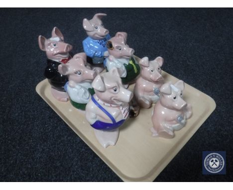 Seven Wade Natwest pigs