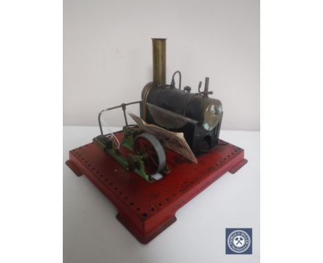 A scratch built Mamod steam engine