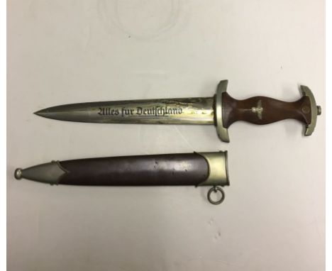 SA Ernst Rohm Dress Dagger by Eickhorn, Cross guard marked Ns.