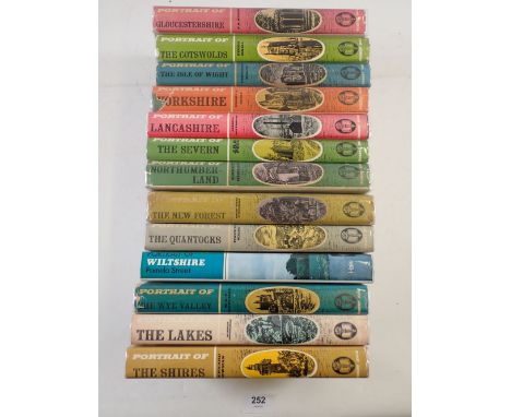 Sixteen titles in the 'Portrait' series published by Robert Hale includes several first editions 