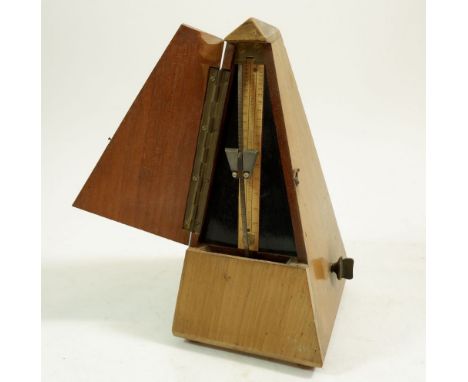 A Maelzel mahogany cased metronome 