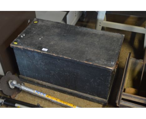 A pine tool box