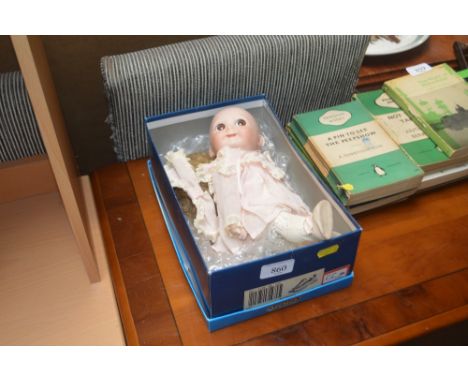 A German Bisque headed doll