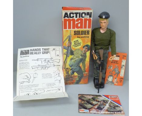 A Palitoy Action Man, Soldier, boxed 