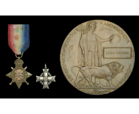 The 1914-15 Star awarded to Lance Corporal L. Preston, 7th Battalion (1st British Columbia), Canadian Infantry, who was award