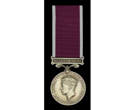Army L.S. & G.C., G.VI.R., 1st issue, Regular Army (Major H. E. Bennett. R.E.M.E.) good very fine £60-£80
