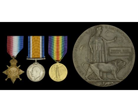 Three: Sergeant F. O. C. Bambridge, 10th (Stockbrokers’) Battalion, Royal Fusiliers, who was killed in action on the Western 