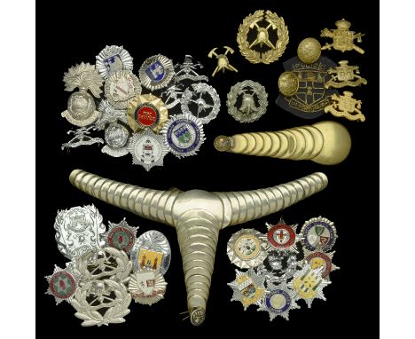 Miscellaneous Irish Fire Brigade Insignia. A miscellaneous selection including insignia from Dublin, Cork, Kilkenny, Northern