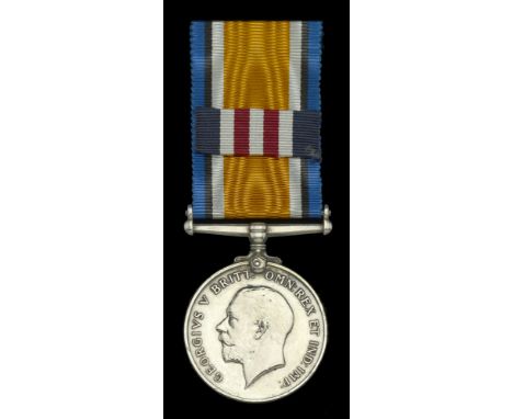 The British War Medal awarded to Acting Corporal R. Mutimer, M.M., 297th Siege Battery, Royal Garrison Artillery, who was kil