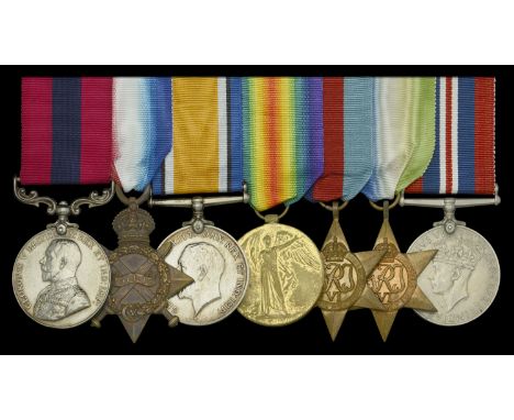 A superb ‘Logeast Wood’ D.C.M. group of seven awarded to Sergeant H. J. Trigg, Royal Marine Light Infantry, 1st R.M. Battalio