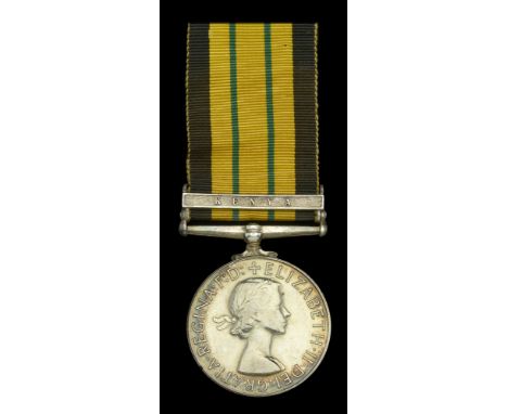 Africa General Service 1902-56, 1 clasp, Kenya (22845481 Fus. R. Foley. R.N.F.) polished, good very fine £70-£90