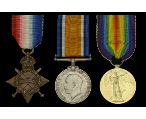 Three: Private J. Scholes, Worcestershire Regiment, who was killed in action at Gallipoli on 6 August 1915  1914-15 Star (230