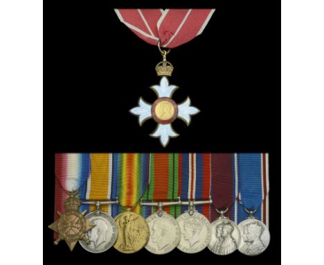 A post-War C.B.E. group of eight awarded to Captain G. E. A. Jackson, Royal Navy, who survived the sinking of H.M. Submarine 