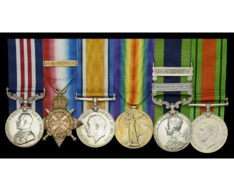 A Great War ‘Western Front’ M.M. group of six awarded to Corporal T. Rogers, Royal Welch Fusiliers  Military Medal, G.V.R. (1