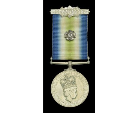 South Atlantic 1982, with rosette [sic] (R. T. Wall.) large engraved naming, nearly extremely fine £180-£220  ---  Ray Wall s
