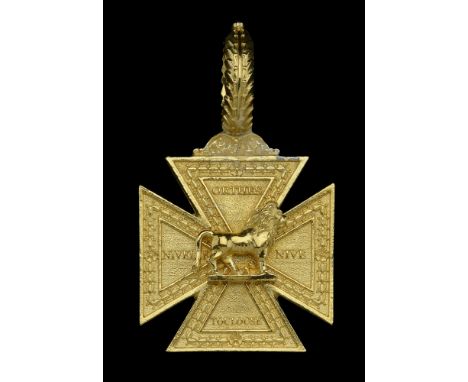 Copy Medal: Army Gold Cross 1806-14, for Nivelle, Nive, Orthes, and Toulouse, with oak and laurel leaves suspension ring but 