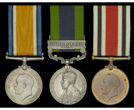 Three: Corporal A. Lawrence, Somerset Light Infantry and Special Constabulary  British War Medal 1914-20 (16749 Cpl. A. Lawre