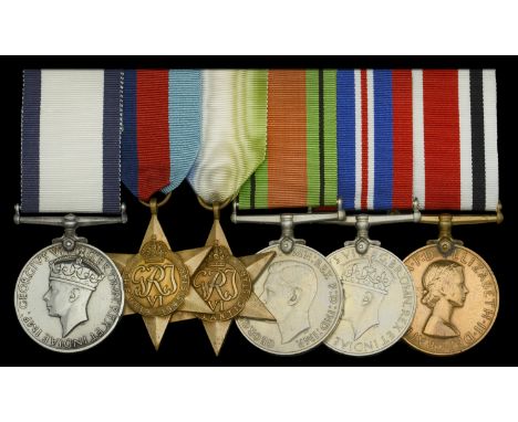 A rare Second War ‘Norwegian Coast 1940’ C.G.M. group of six awarded to Able Seaman R. H. Wellard, Royal Navy, whose gallantr