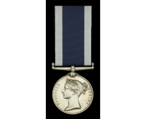 Royal Navy L.S. & G.C., V.R., narrow suspension, impressed naming (Wm. Brazier. Pte. 8th. Co. R.M.L.I.) very fine £100-£140  