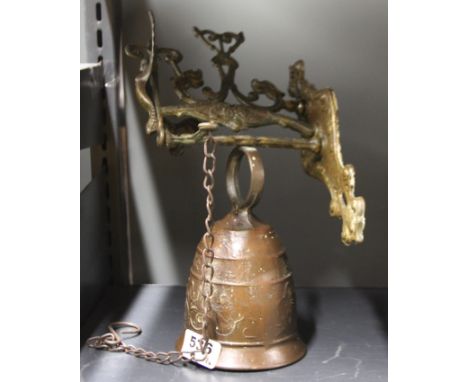 A bronze Angelus bell.