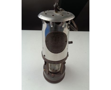 An Eccles Protector Type 6RS miner's lamp 