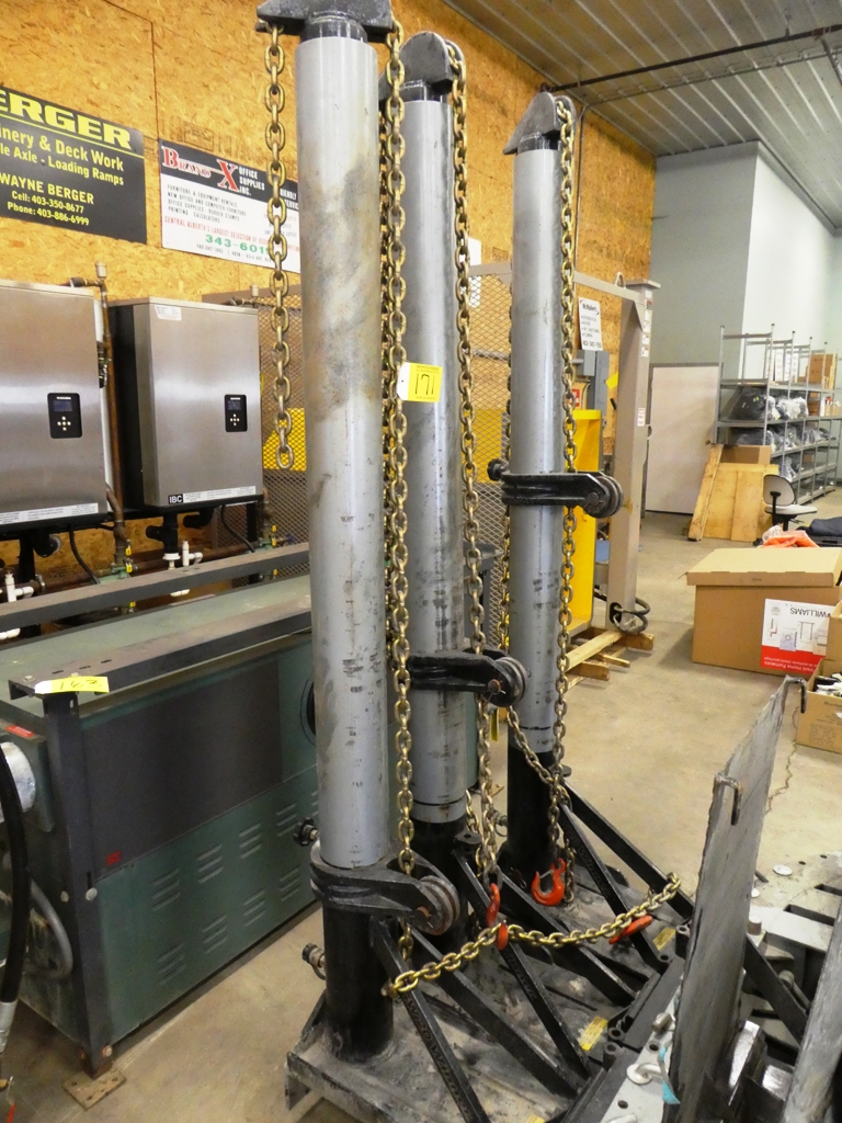 KAR GRABBER GW 20 WINNER HR 3 LIFT CAR FRAME RACK 20' Rack platform