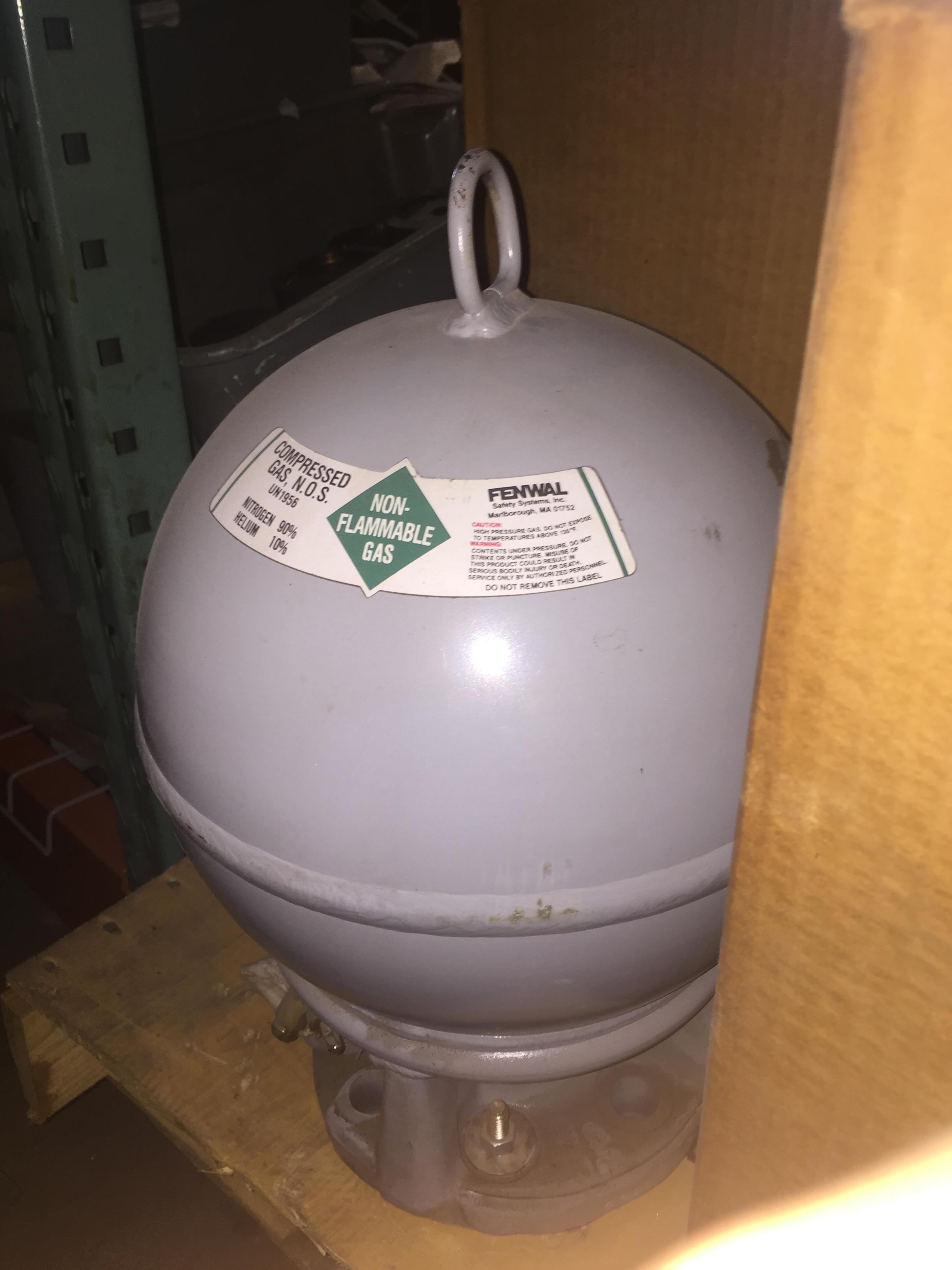 PALLET OF IZ FENWAL COMPRESSED GAS N.O.S UN1956 90 NITROGEN 10 HELIUM