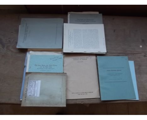 CELTIC METALWORK. Box File of Individual papers.