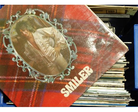 A box of assorted long playing records to include classical examples