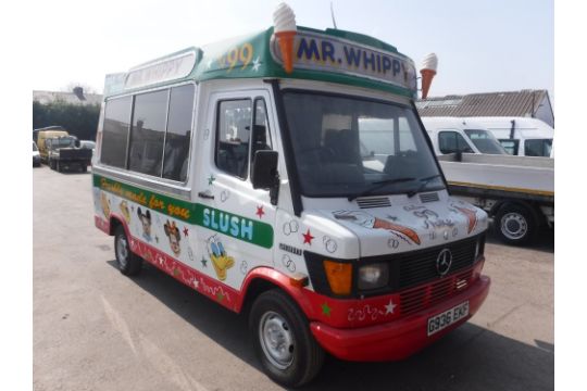 mercedes ice cream van for sale