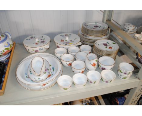 A collection of Royal Worcester 'Astley' patterned dinner ware