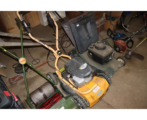 A Stiga petrol lawn mower with Honda 135cc engine 