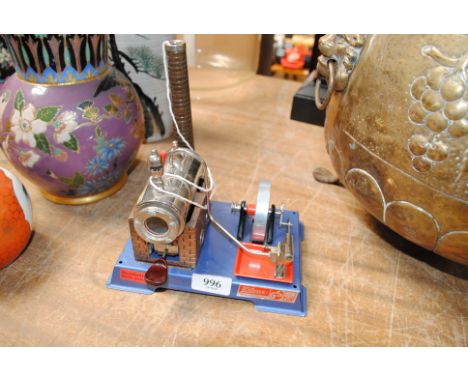 A Wilesco stationary engine