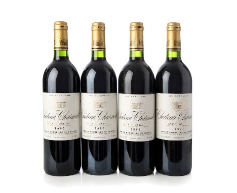 Four bottles of Château Charmail 1997, Haut Medoc, France.Category: Red wine.75 cl.Level: C.The Charmail winery is located on