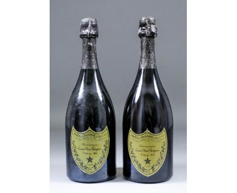 Two bottles of Dom Perignon Vintage Champagne - 1988 and 1990 vintages
