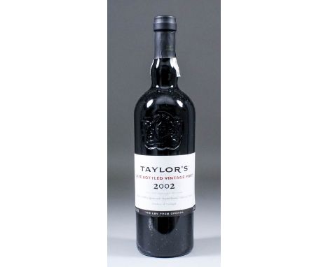 Eleven bottles of 2002 Taylor's late bottled Vintage Port
