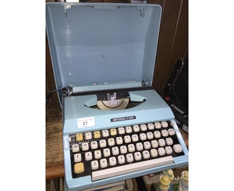 An Imperial 200 typewriter 