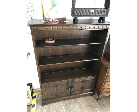 An Ercol bookcase 