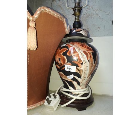 A table lamp 