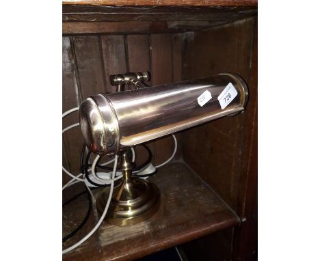 Brass desk lamp 