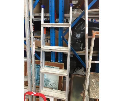 Metal step ladders 