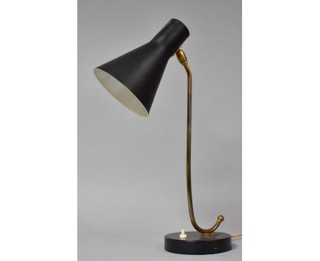 A Vintage Adjustable Reading Lamp 