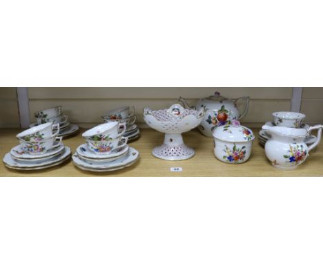 A Herend tea service