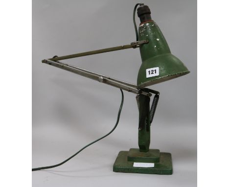 A 1930-40's anglepoise lamp