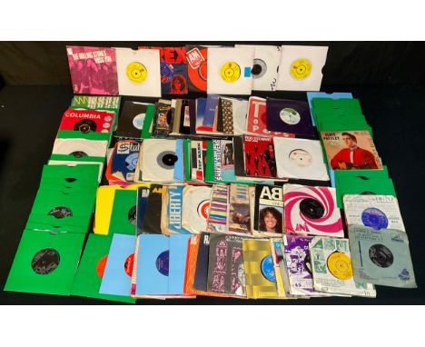 Vinyl Records - singles - 1960's and later, Rolling Stones, The Police, Johnny Mathis, New Seekers, etc 