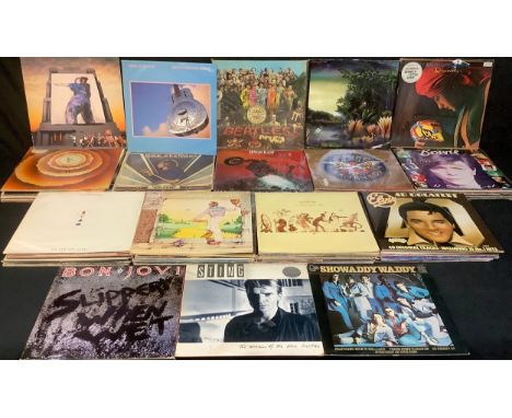 Vinyl Records - albums - Elton John, Goodbye Yellow Brick Road; The Eurythmics; King Crimson; The Strawbs; Joan Armatrading; 