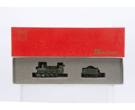 Rivarossi HO Gauge Gold Label 5202 'Bourbonnais' SNCF green 3 8 108 0-6-0 Tender Locomotive, with instructions and Ltd Ed cer